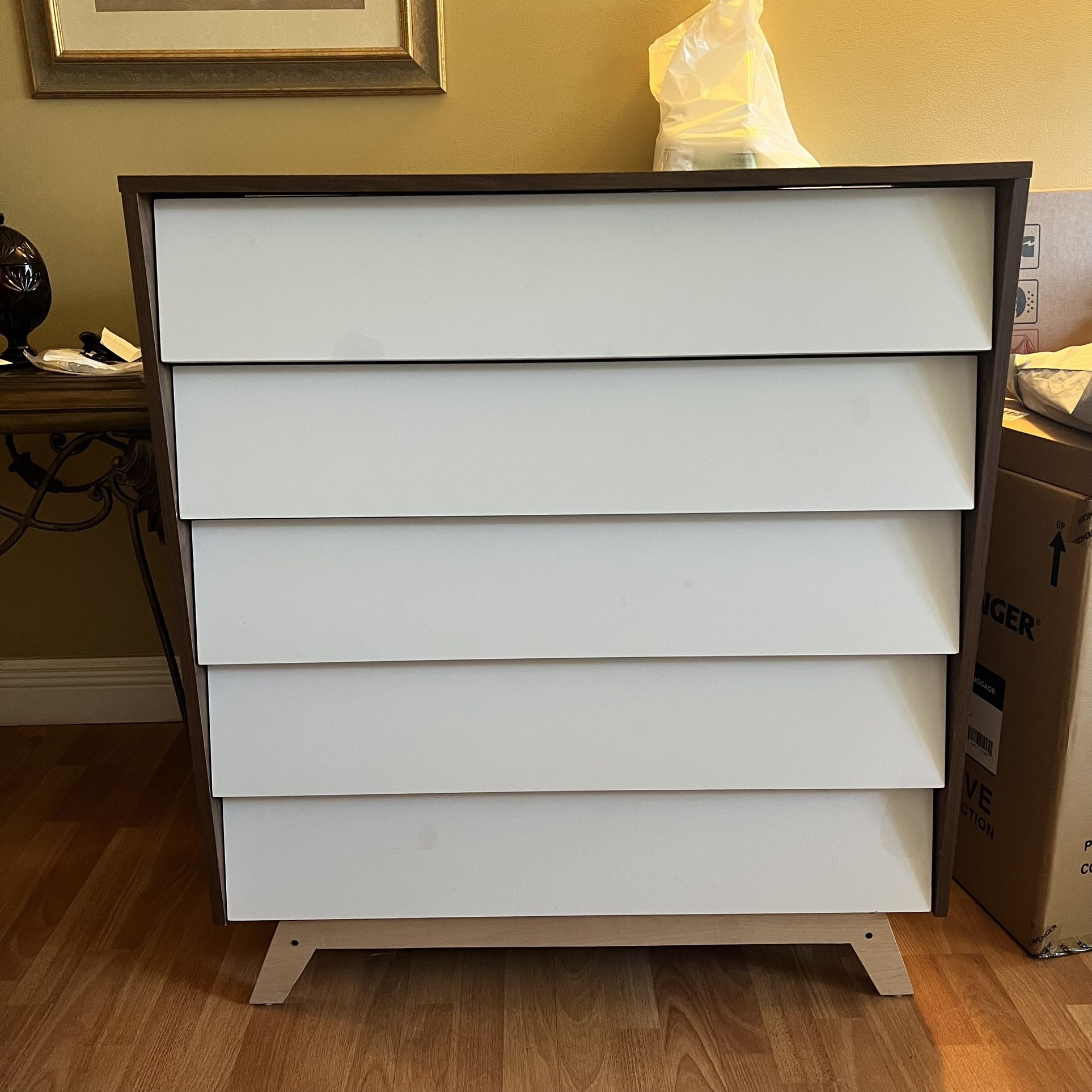 SET OF TWO MODERN DRESSERS