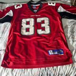 Authentic NFL JERSEY For The Atlanta Falcons #83 “Crumpler”