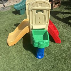 Step 2 Toddler Slide With Water Table