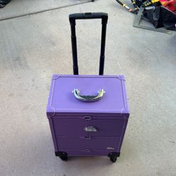 Purple Makeup Carry Case