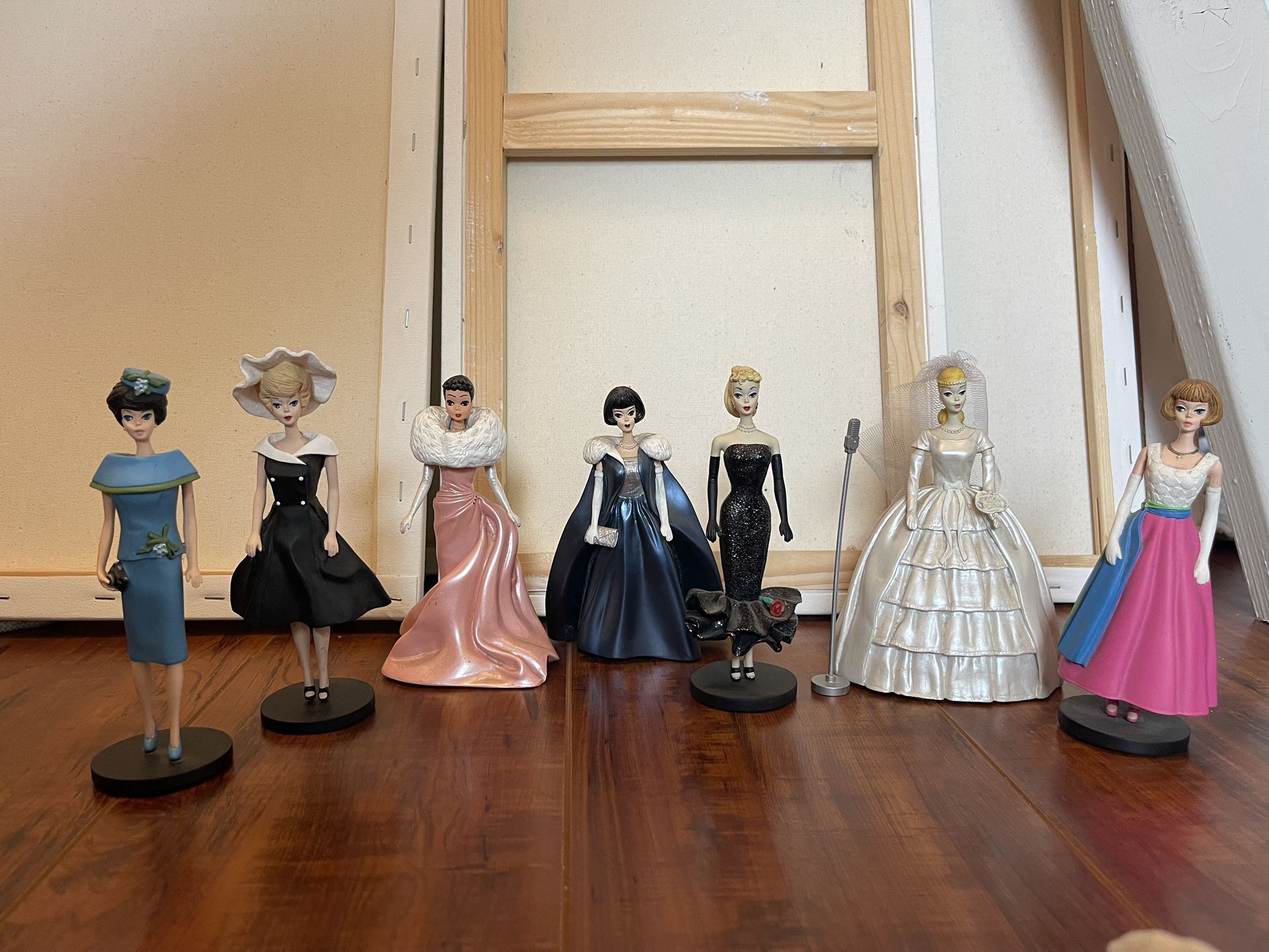 Vintage Barbie Figurine Collection