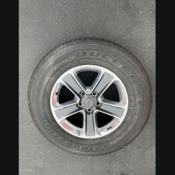 1 - 255/70r18 Jeep Wrangler Sahara JL 2019 Rims Wheels 5x5 5x127 Good 90% Treads Tires