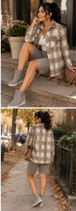 Size 10 gray wedge sneakers