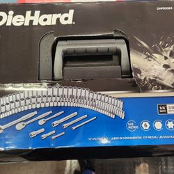 Diehard Drive Tool Set. 131pc. 1/4 3/8 1/2