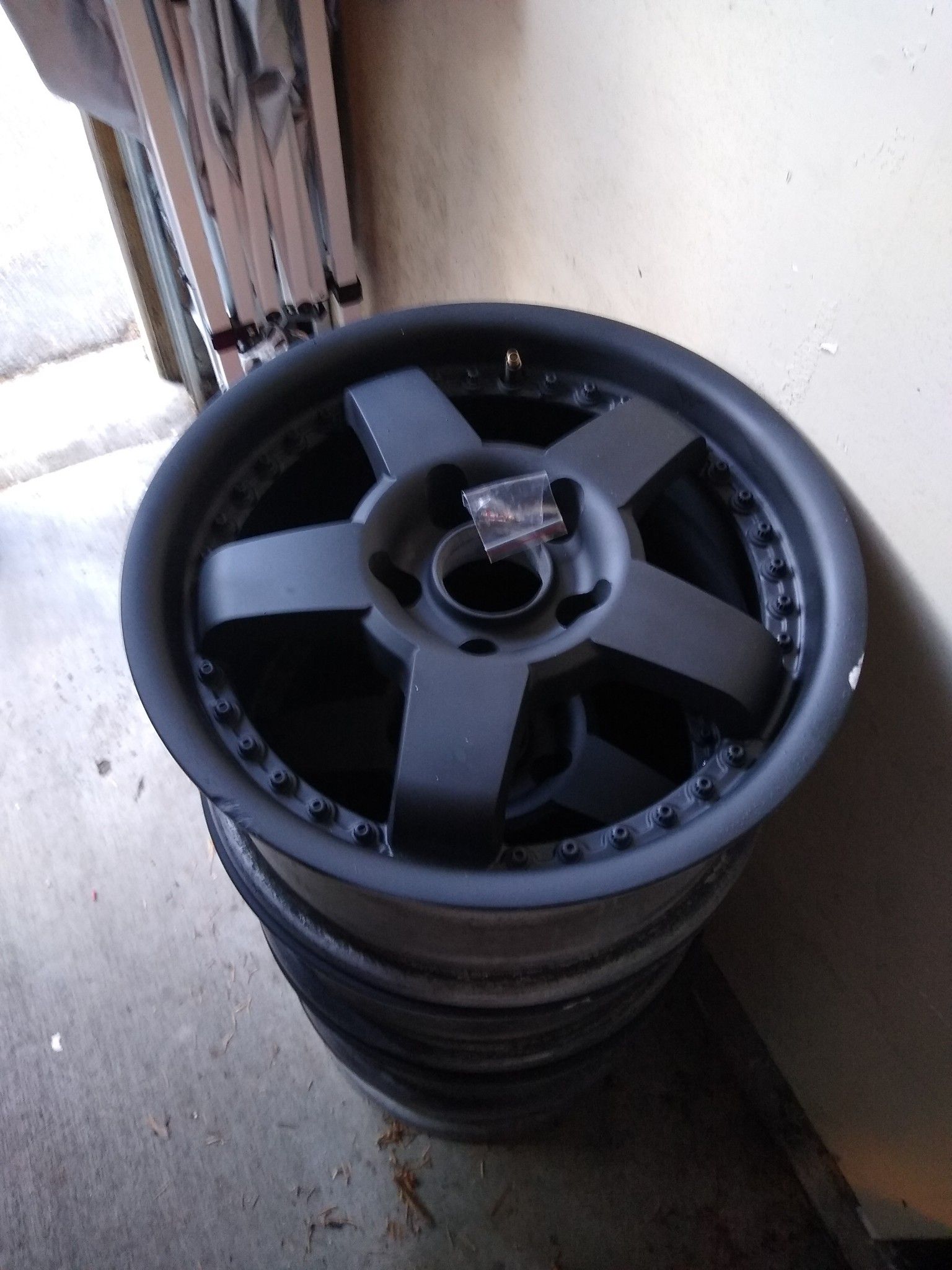 5x114.5 15 inch black rims