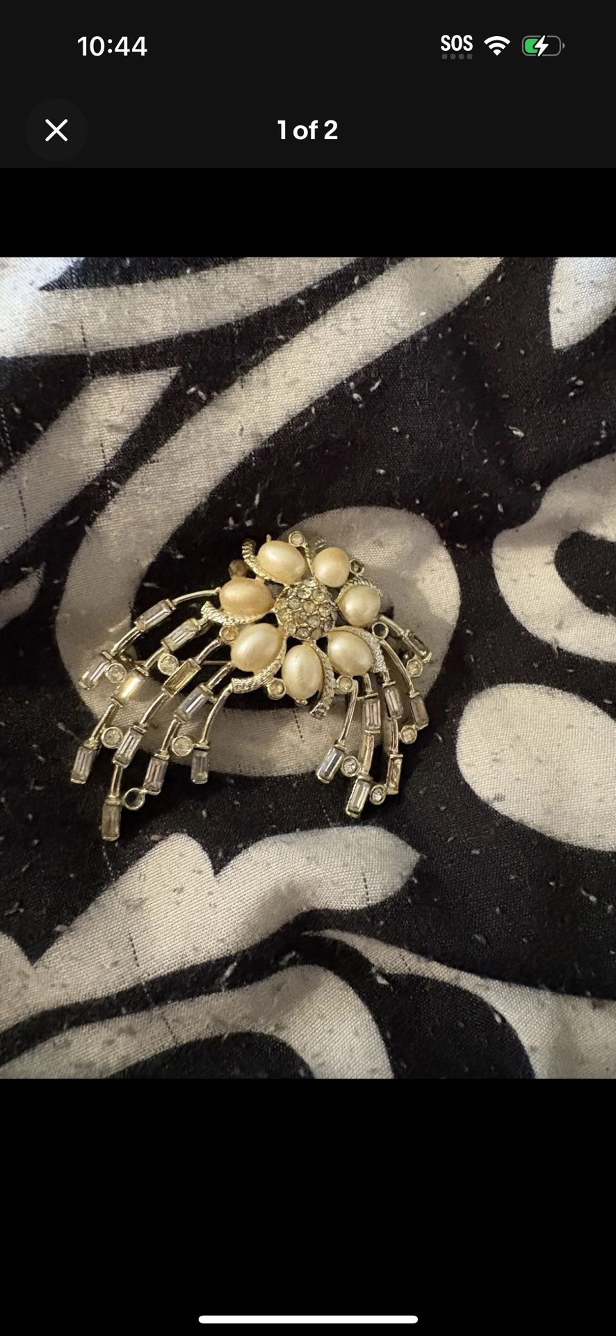 Kramer Signed Brooch Vintage