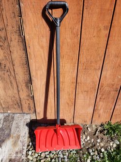 Tall Snow Shovel