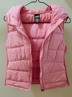 Avia Girls Pink Puffer Vest Size Medium