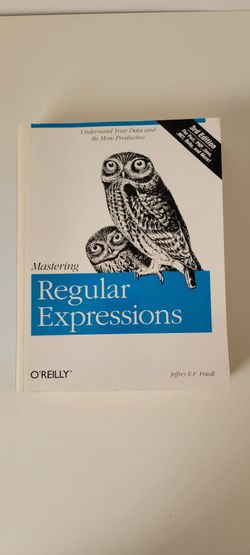 Mastering Regular Expressions 3rd Edition Book