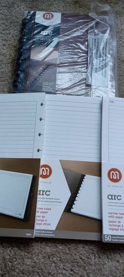 Brand new ARC Notebook with 3 fillers
