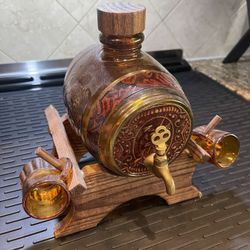 HOME DECOR Spanish Barrel Souvenir From SPAIN