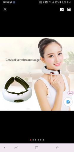 Electric Pulse Back and Neck Massager Far Infrared Heating Pain Relief Tool Health Care Relaxation Multifunctional Physiotherap