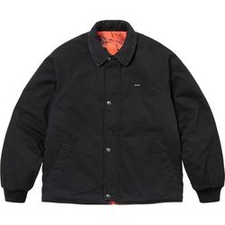 Supreme RealTree Reversible Quilted Jacket Black Large 