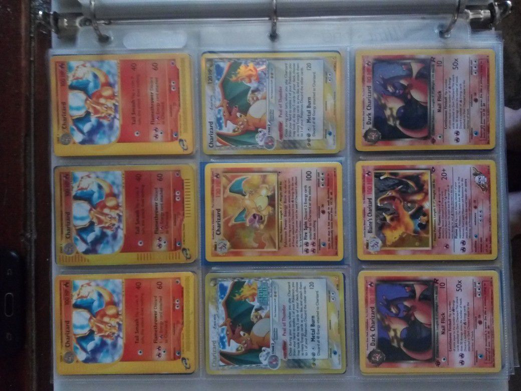 Charizard Pokemon cards