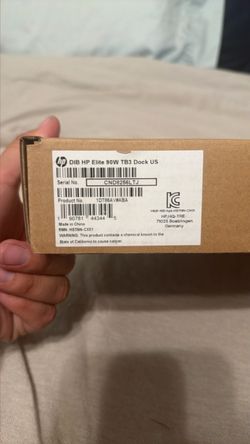 HP Elite 90W Thunderbolt 3 Dock