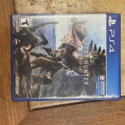 Monster Hunter World PS4