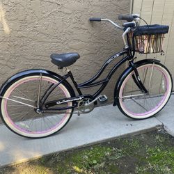 26 INCH MICARGI 3 SPEED BEACH CRUISER 