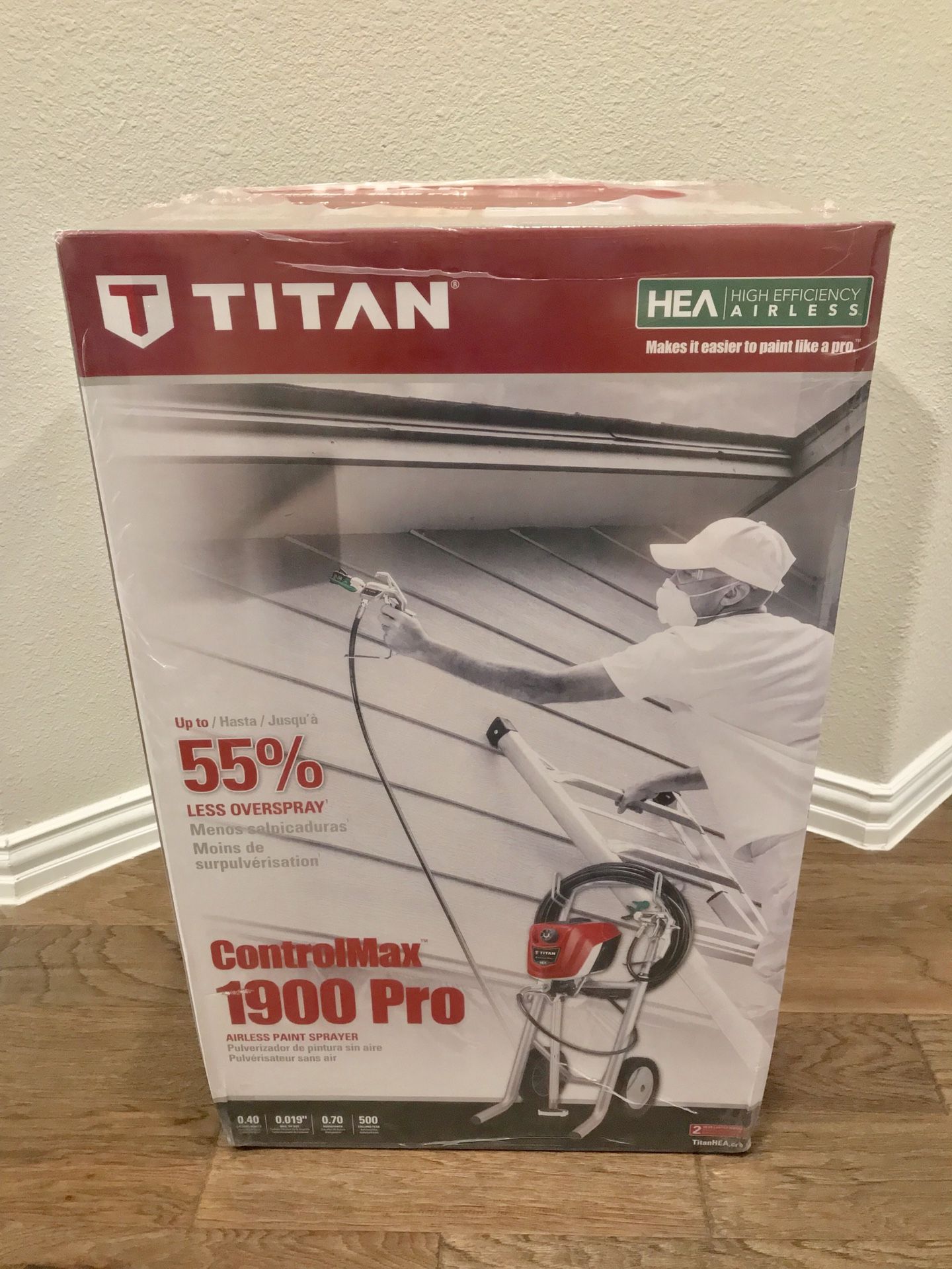 TITAN ControlMax 1900 Pro High Efficiency Airless Sprayer