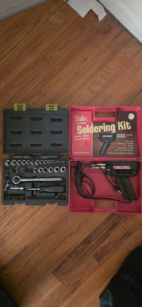 Weller Soldering Kit & Socket Set tool