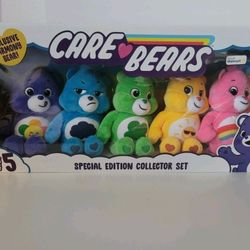 Walmart Exclusive CARE BEARS Set Of 5