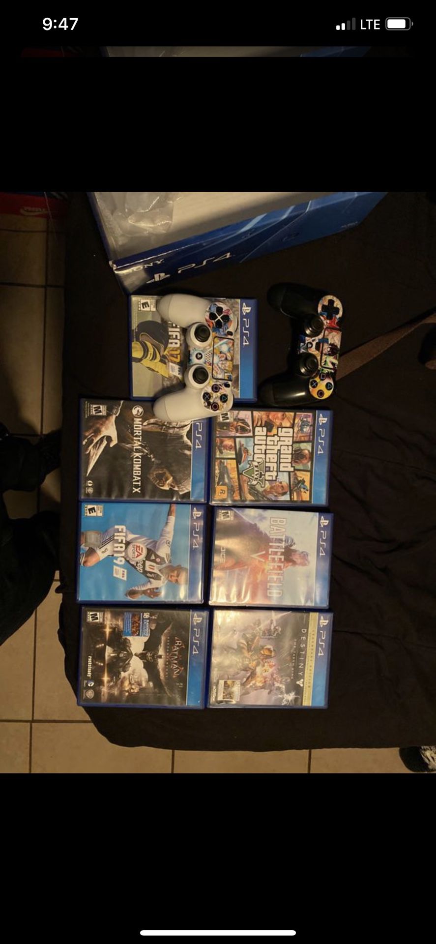 PS4 Games and Controllers