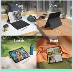 Logitech Combo Touch Keyboard Case for iPad Air 13-inch (M2, M3)