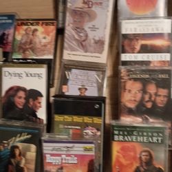 36Music Soundtracks On Cassettes$25