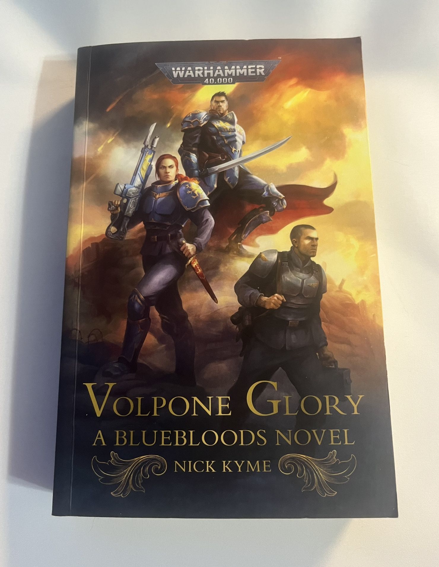 Volpone Glory A Bluebloods Novel Black Library Warhammer 40K Paperback