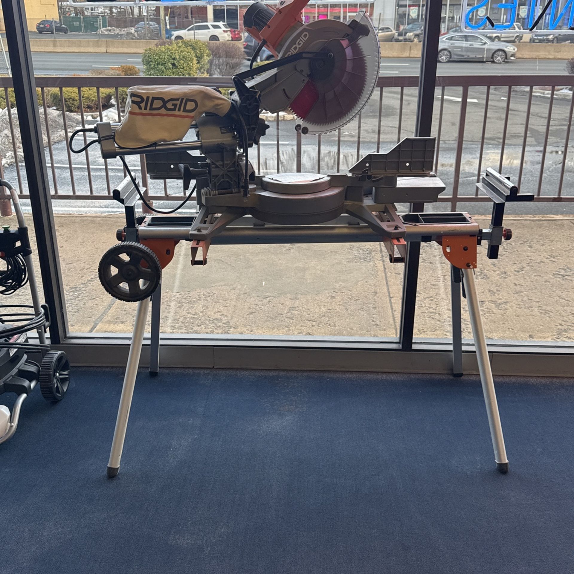 Rigid Bevel miter Saw W/ Legs