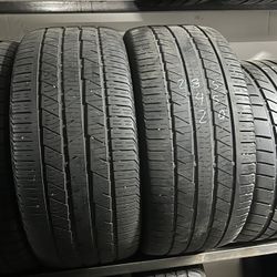 PAIR OF TIRE 285 45 20 CONTINENTAL 85% LIFE