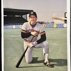 Lance Parrish- Detroit Tigers - Vintage 8x10