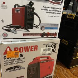 Century Welder New In Box $185 & New Generador $275  New In Boxes Both 
