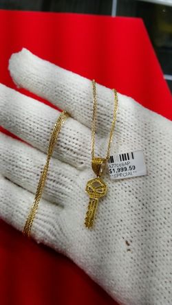 Diamond Keys Chain and Charm