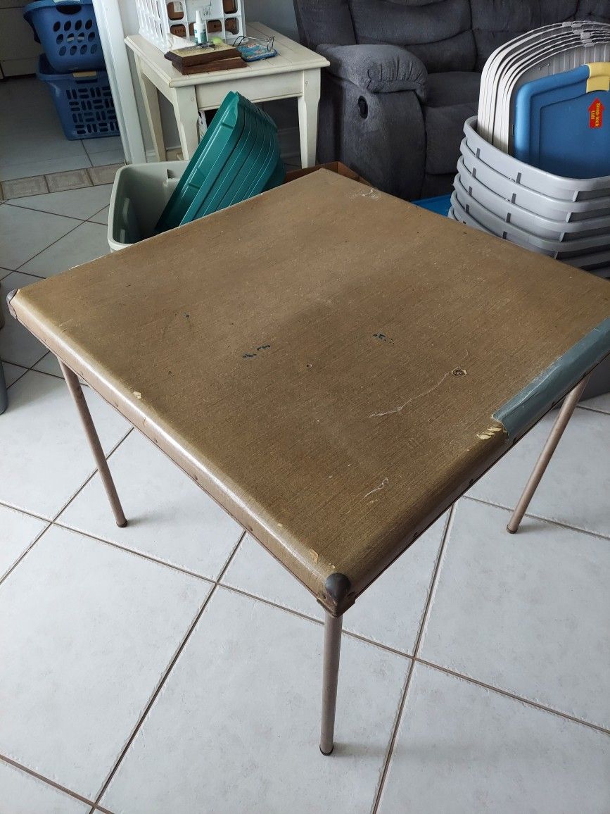 Folding Table.