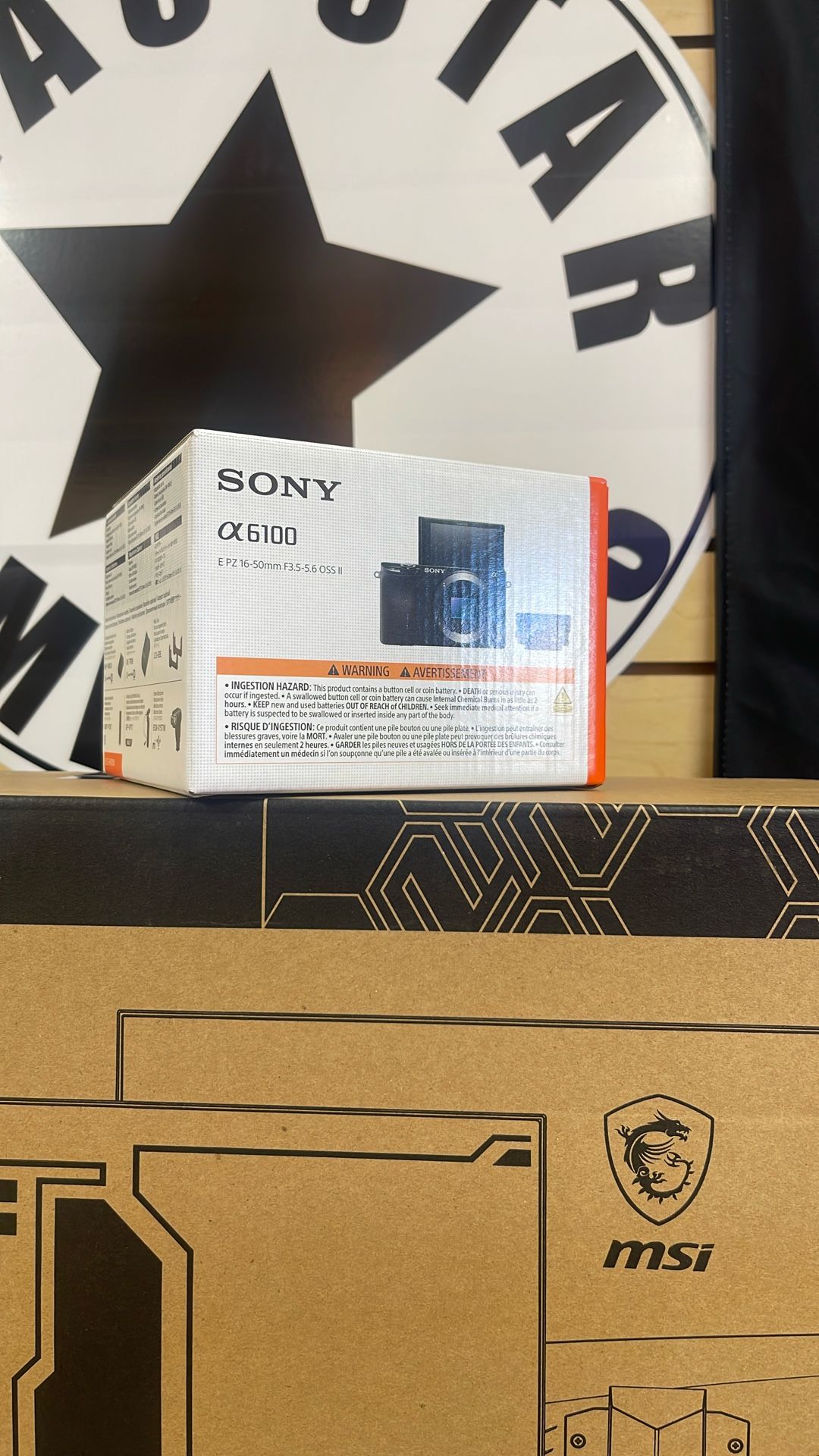Sony A6100 With 16-50mm Lens 