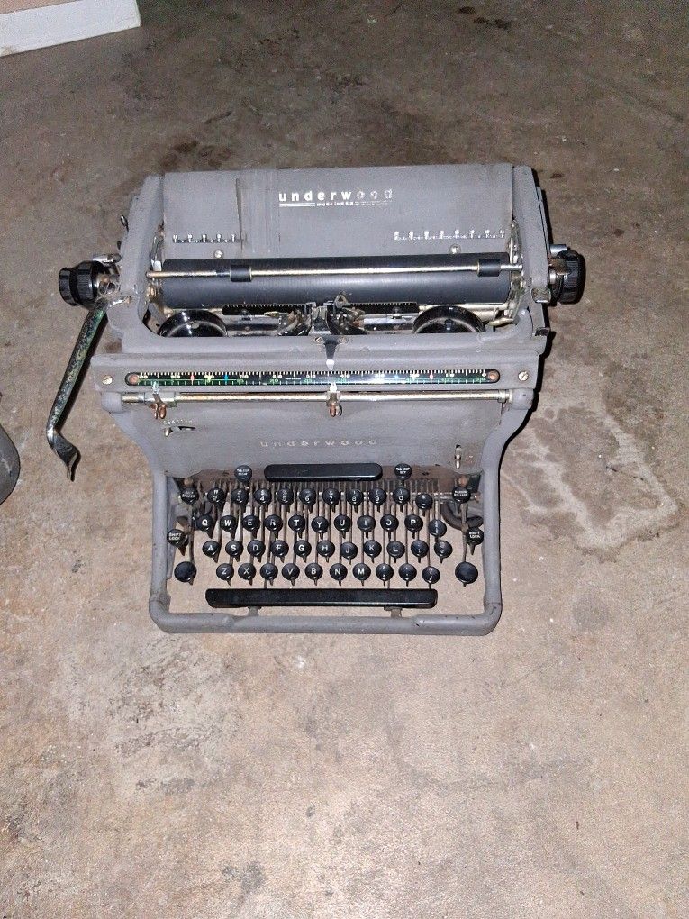 Vintage typewriter