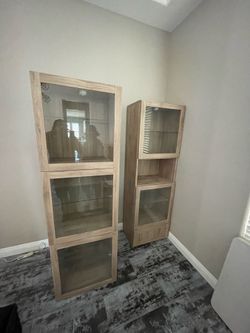 Book cases and shelves