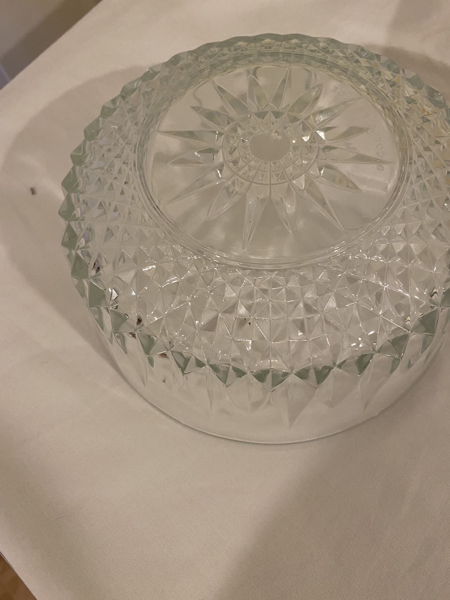 Clear Serving Bowl