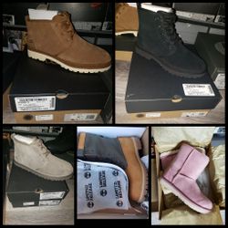 Boots (check description for prices and sizes