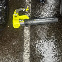 40v Ryobi Blower 