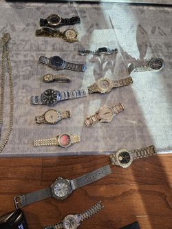 Watch Bracelet And Necklace Lot