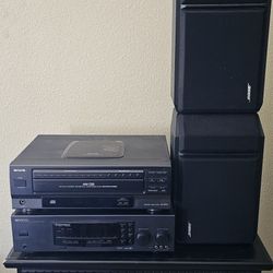 Receiver,cd,speaker