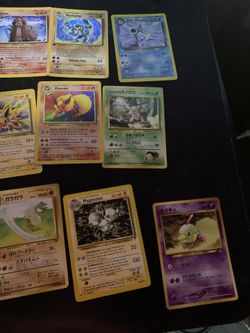 Pokémon cards