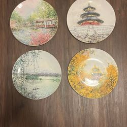 Royal Doulton Collectors Plate Set Chen Chi