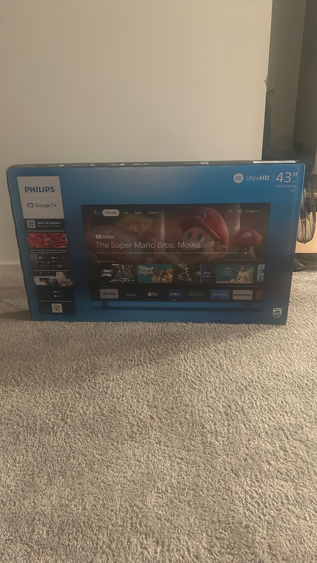 Brand New 43 Inch Philips Tv