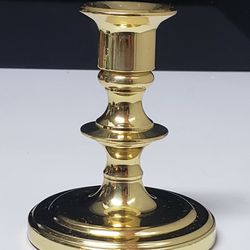 4" Baldwin Solid Brass Candle Holder