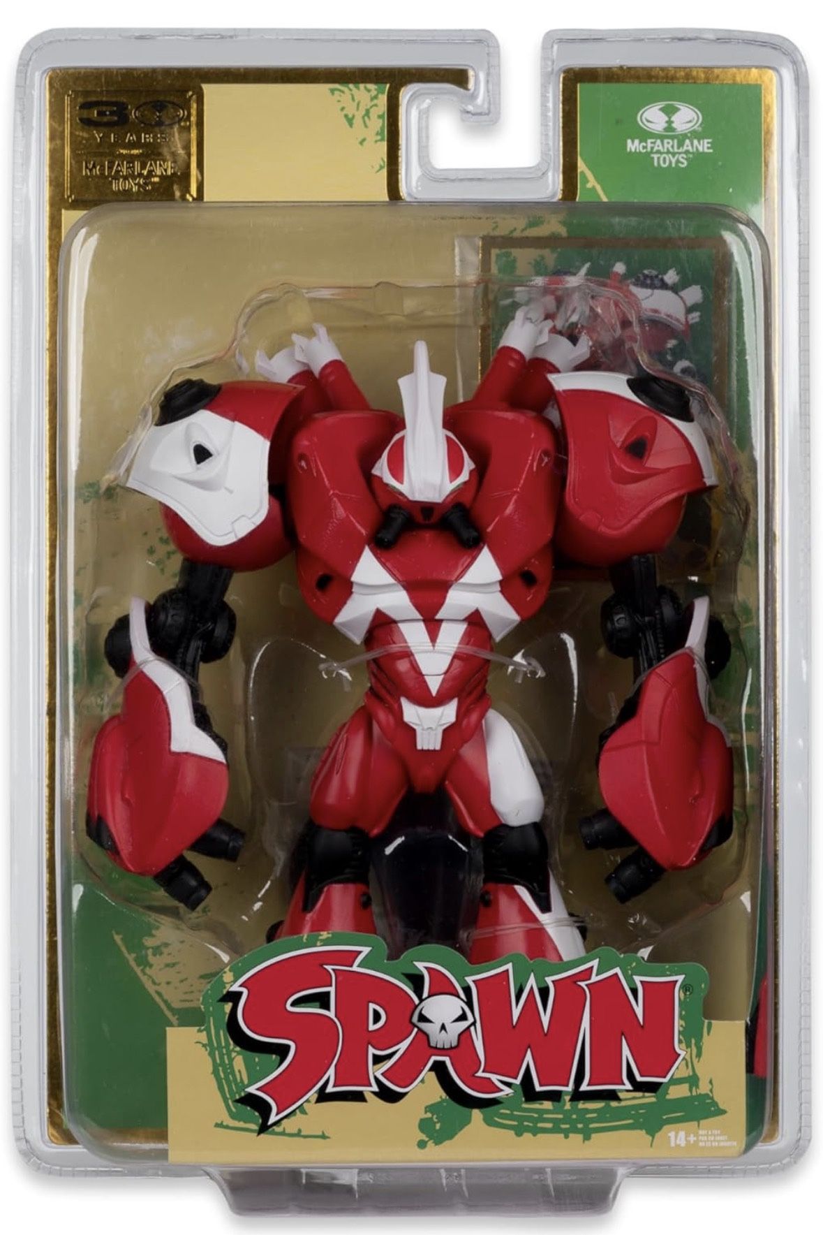 McFarlane Toys 30th Anniversary Robot Wars Spawn 7'' Action Figure
