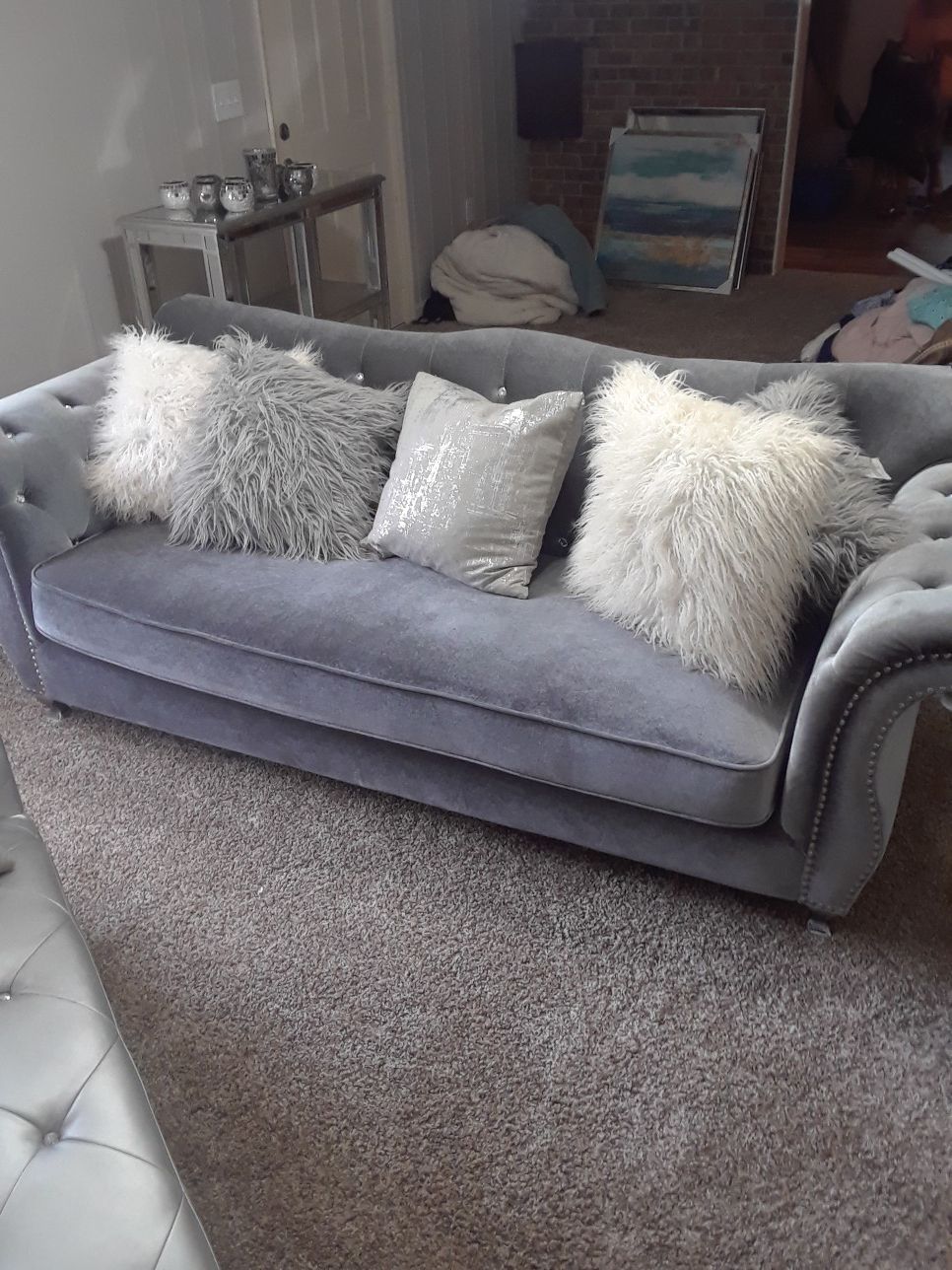 Loveseat sofa Chase and two end tables