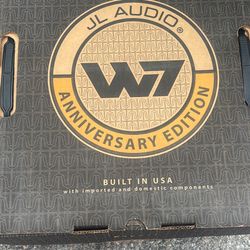 Jl Audio W7 13.5 Brand New