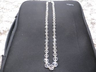 Vintage Czechoslovakian Glass Beaded Necklace